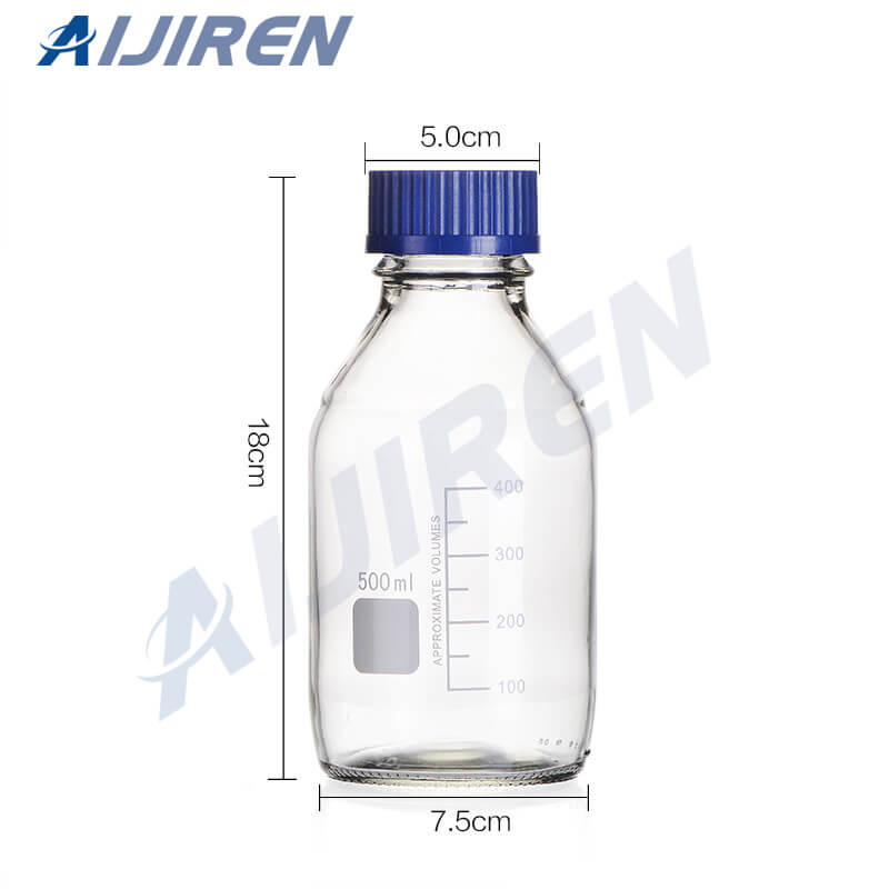 Glassware Sampling Reagent Bottle Liquid Chromatography DURAN